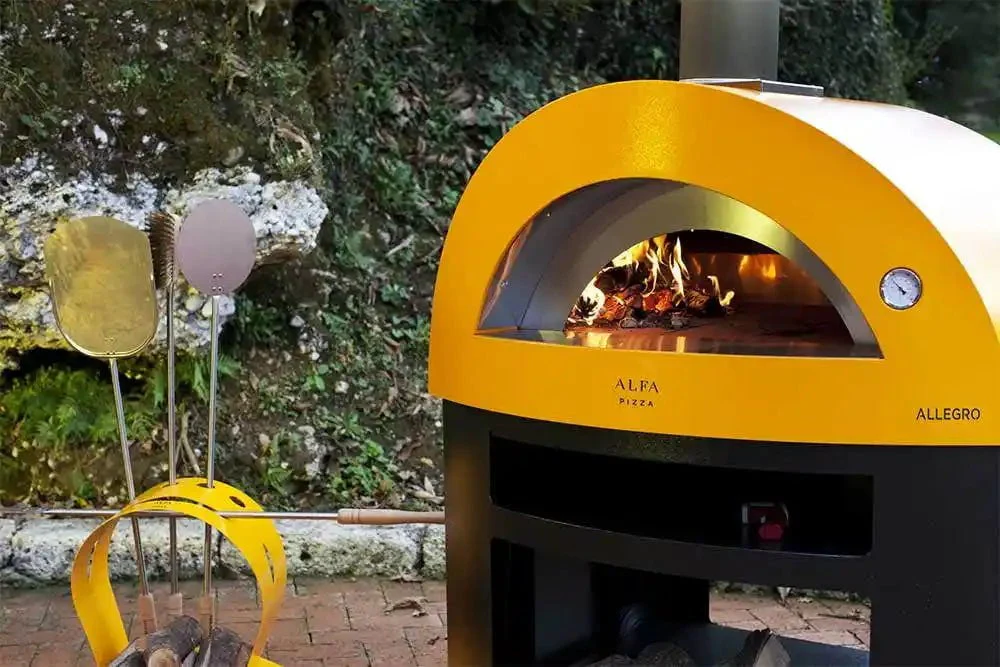 Alfa Allegro Wood Fired Pizza Oven with Base - Image 6