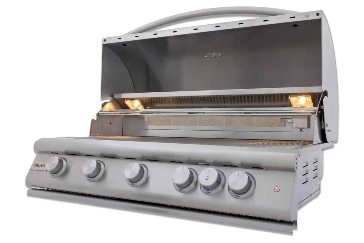 Blaze Premium 5-Burner LTE+ 40" Built-In Gas BBQ Grill with Rear Infrared Burner, BLZ-5LTE3 - Image 3