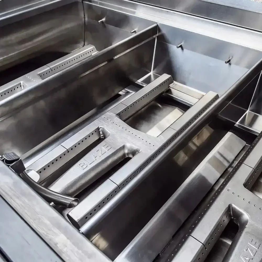 Blaze Professional LUX 44" 4-Burner Built-In Gas BBQ Grill with Rear Infrared Burner, BLZ-4PRO - Image 9