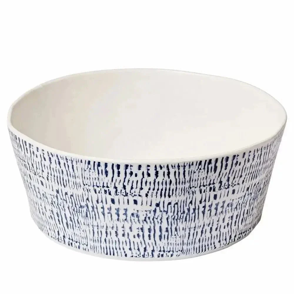 Merritt Tribal Blue Melamine Dinnerware Collection - Image 6