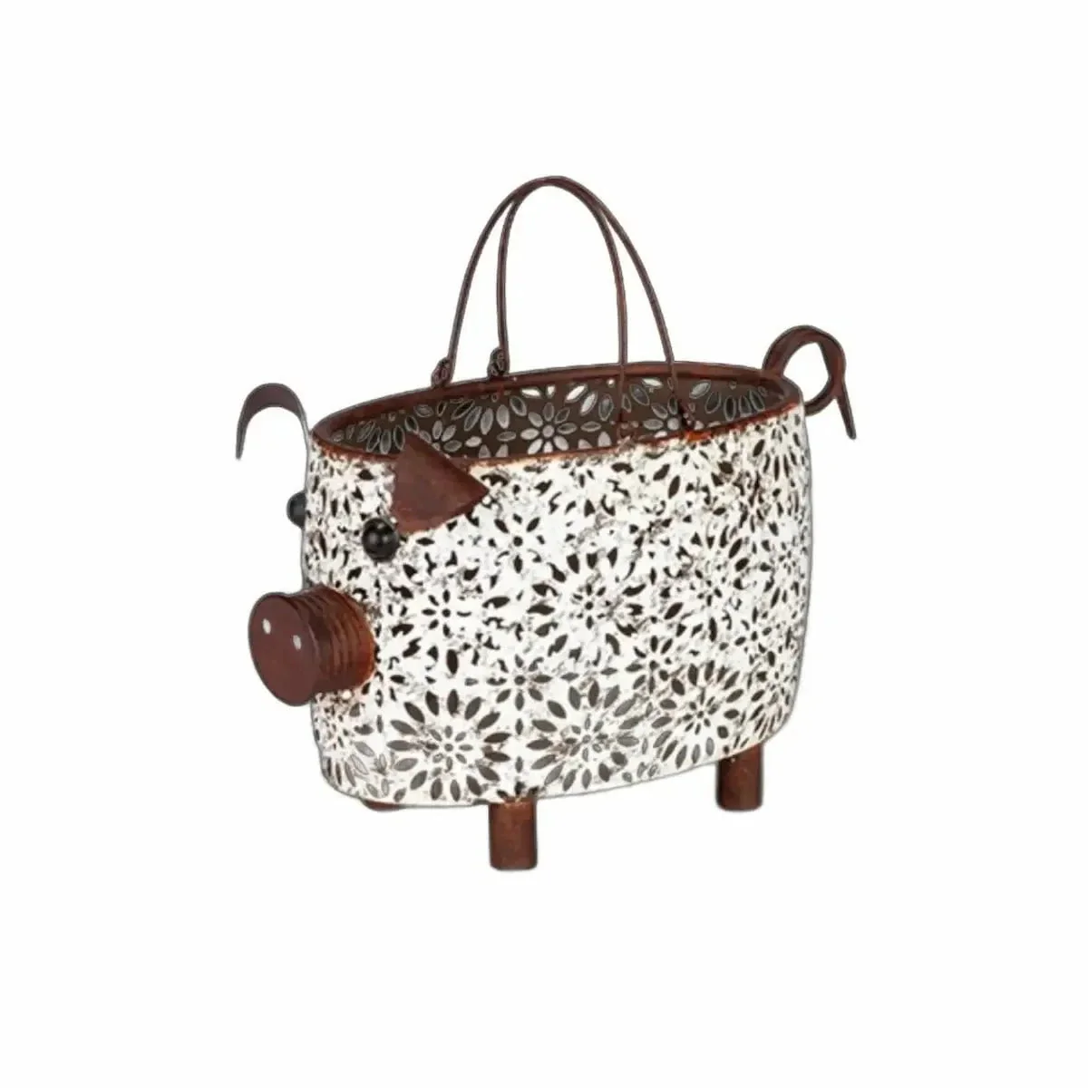 Metal Pig Baskets - Image 3