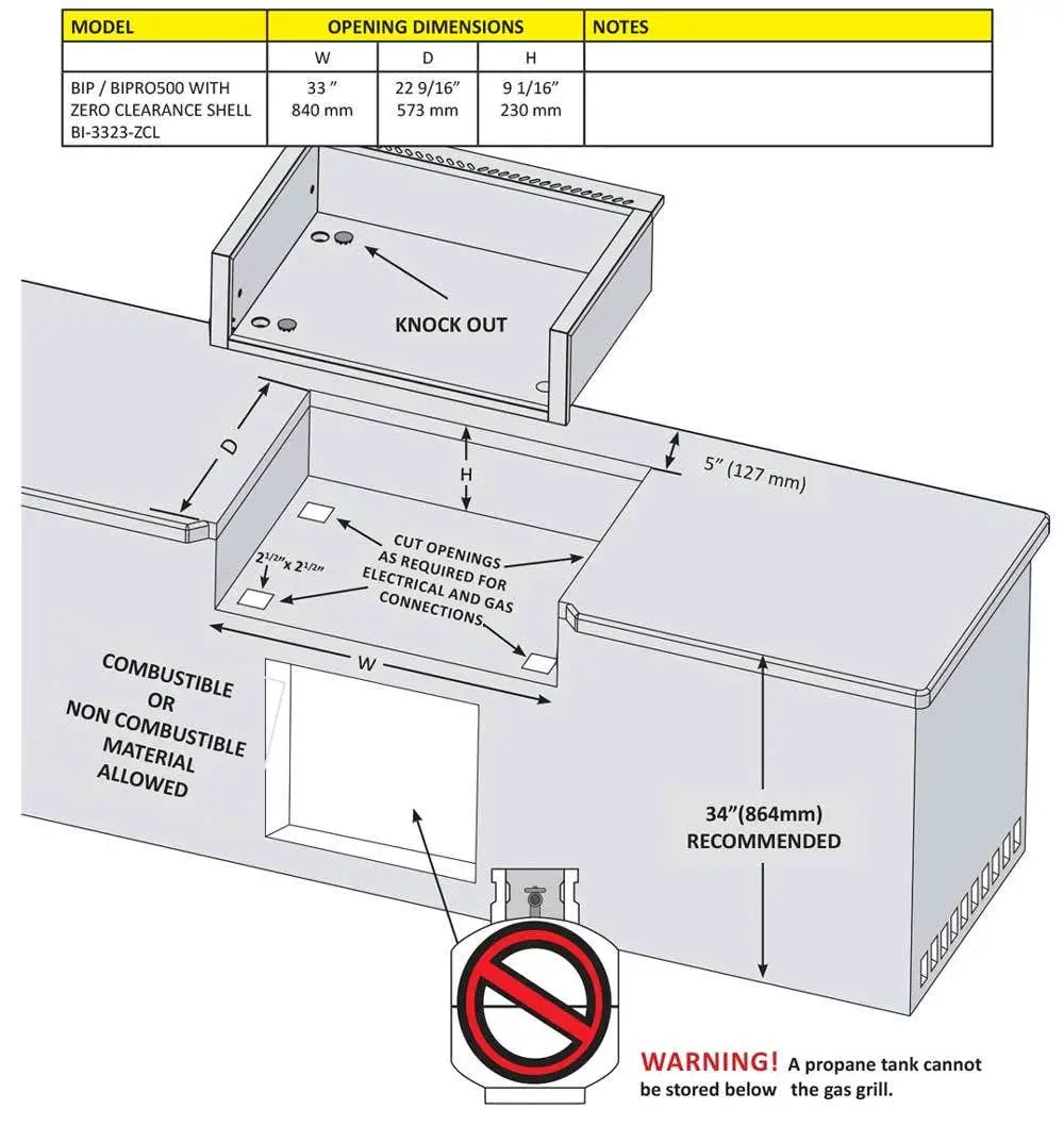 Napoleon Grills Built-In Prestige PRO 500 Gas BBQ Grill with Infrared Rear Burner, BIPRO500RB-3 - Image 5