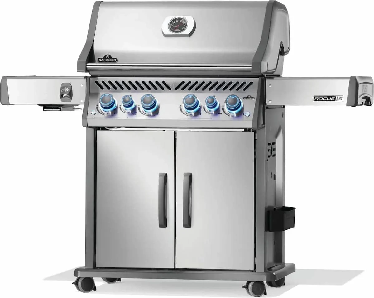 Napoleon Rogue PRO-S 525 Gas BBQ Grill with Infrared Side and Rear Burners - Image 3