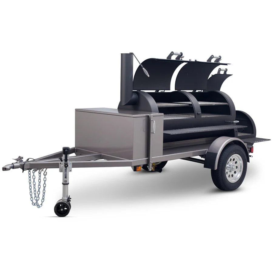 Yoder Smokers 30" Frontiersman Trailer Mounted Offset Smoker - Image 3