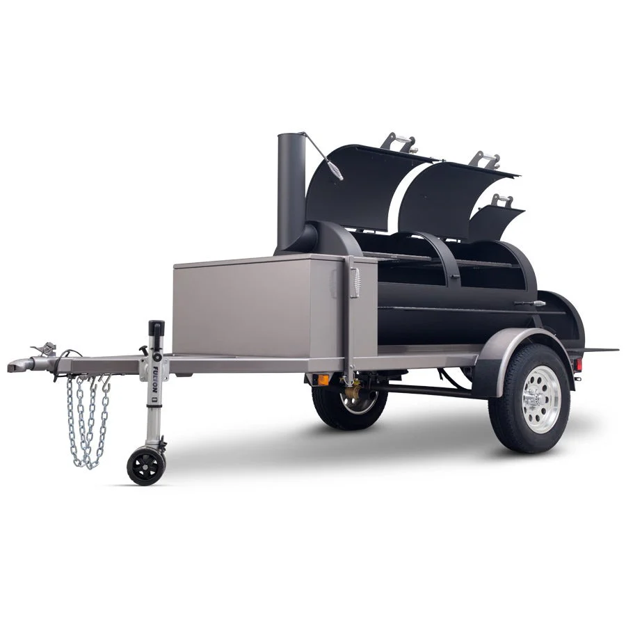 Yoder Smokers 30" Frontiersman Trailer Mounted Offset Smoker - Image 6