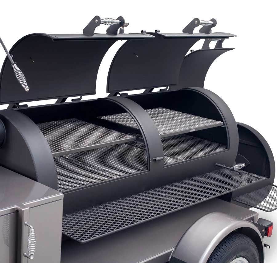 Yoder Smokers 30" Frontiersman Trailer Mounted Offset Smoker - Image 9