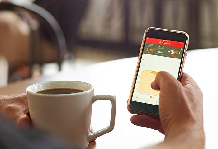 Yoder Smokers Built-In YS480s Pellet Grill Island with Double Access Doors - Image 12