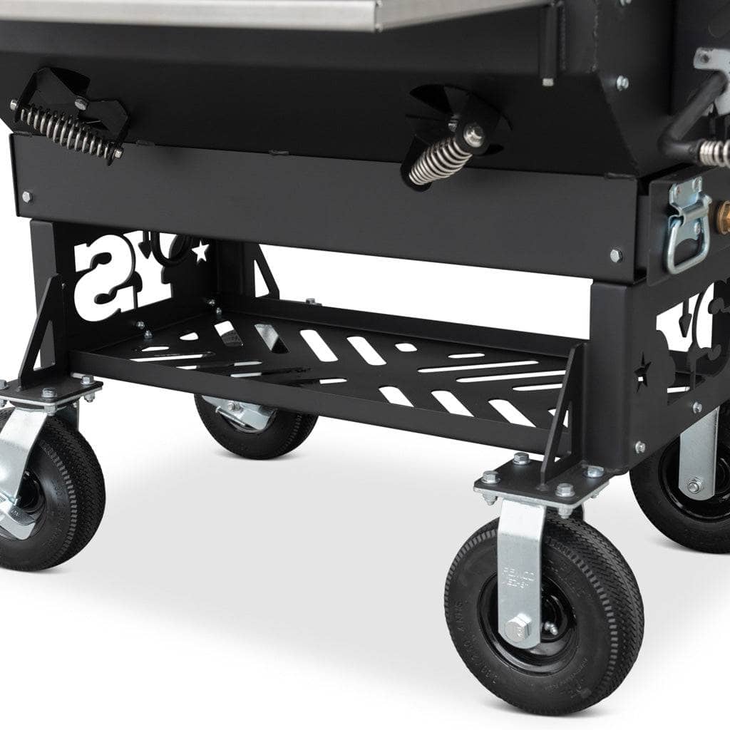 Yoder Smokers Flat Top Adjustable Charcoal Grill, Standard Cart - Image 9