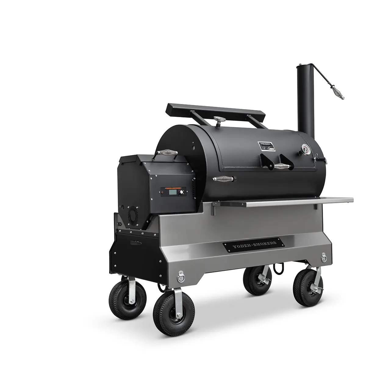 Yoder Smokers YS1500s Pellet BBQ Grill with Storage Drawer - Image 3