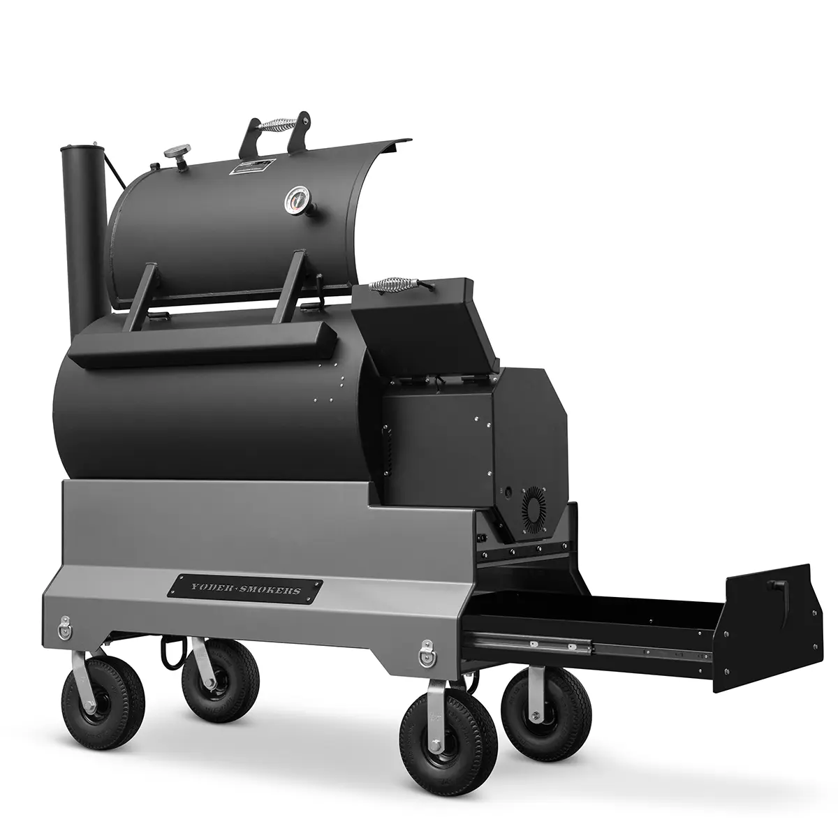 Yoder Smokers YS1500s Pellet BBQ Grill with Storage Drawer - Image 7