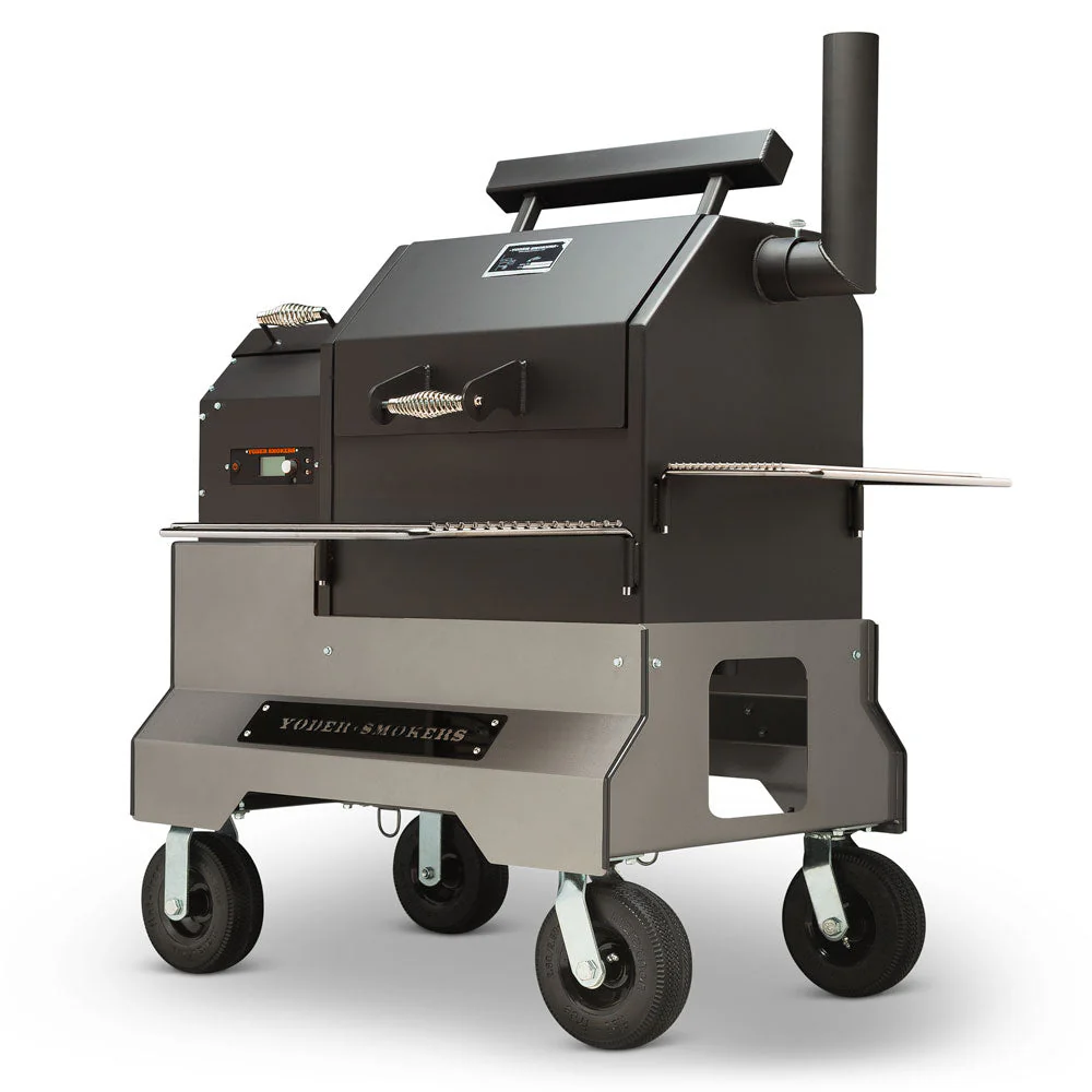 Yoder Smokers YS480s Pellet Grill on Competition Cart - Image 15