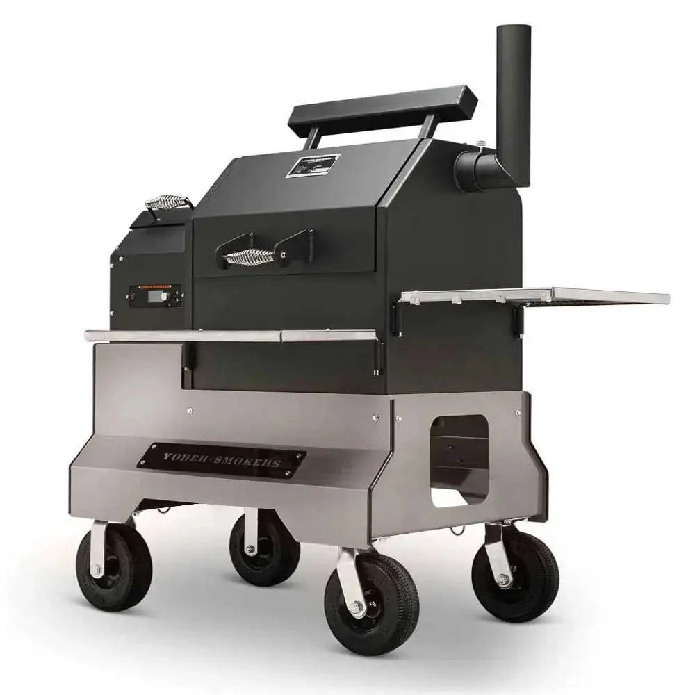 Yoder Smokers YS480s Pellet Grill on Competition Cart - Image 16