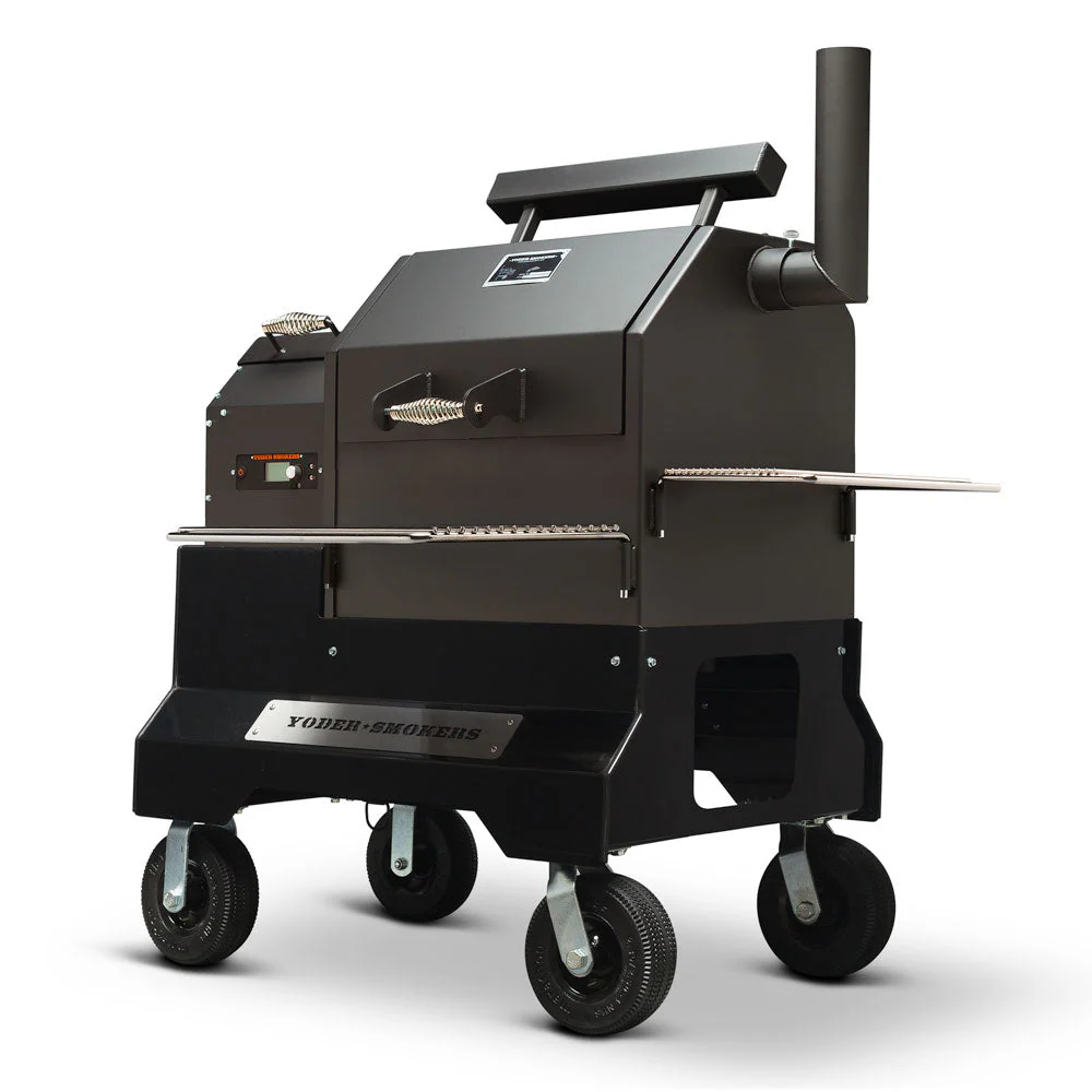 Yoder Smokers YS480s Pellet Grill on Competition Cart - Image 18