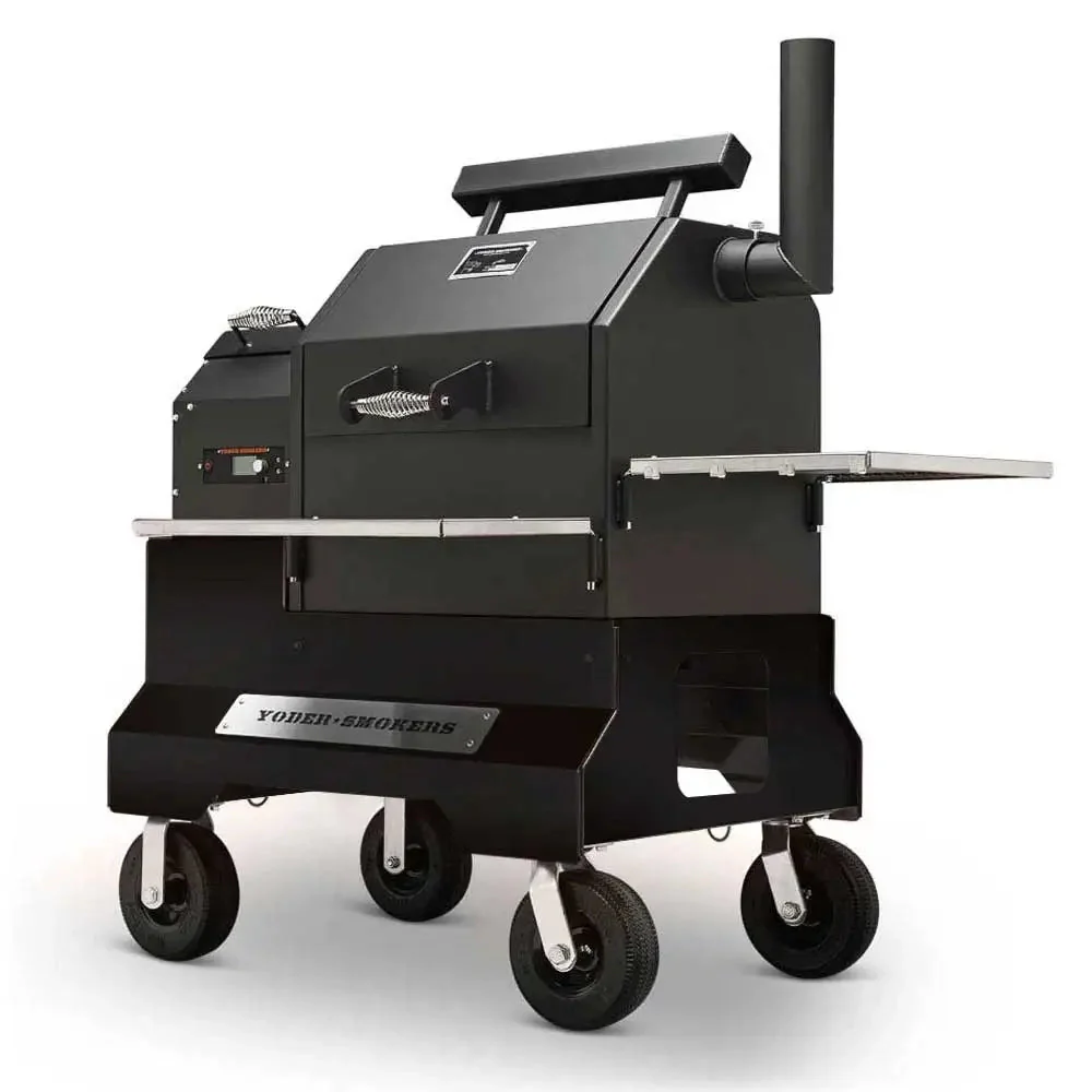Yoder Smokers YS480s Pellet Grill on Competition Cart - Image 19