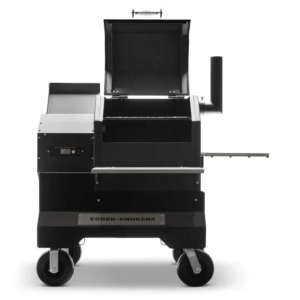 Yoder Smokers YS480s Pellet Grill on Competition Cart - Image 21