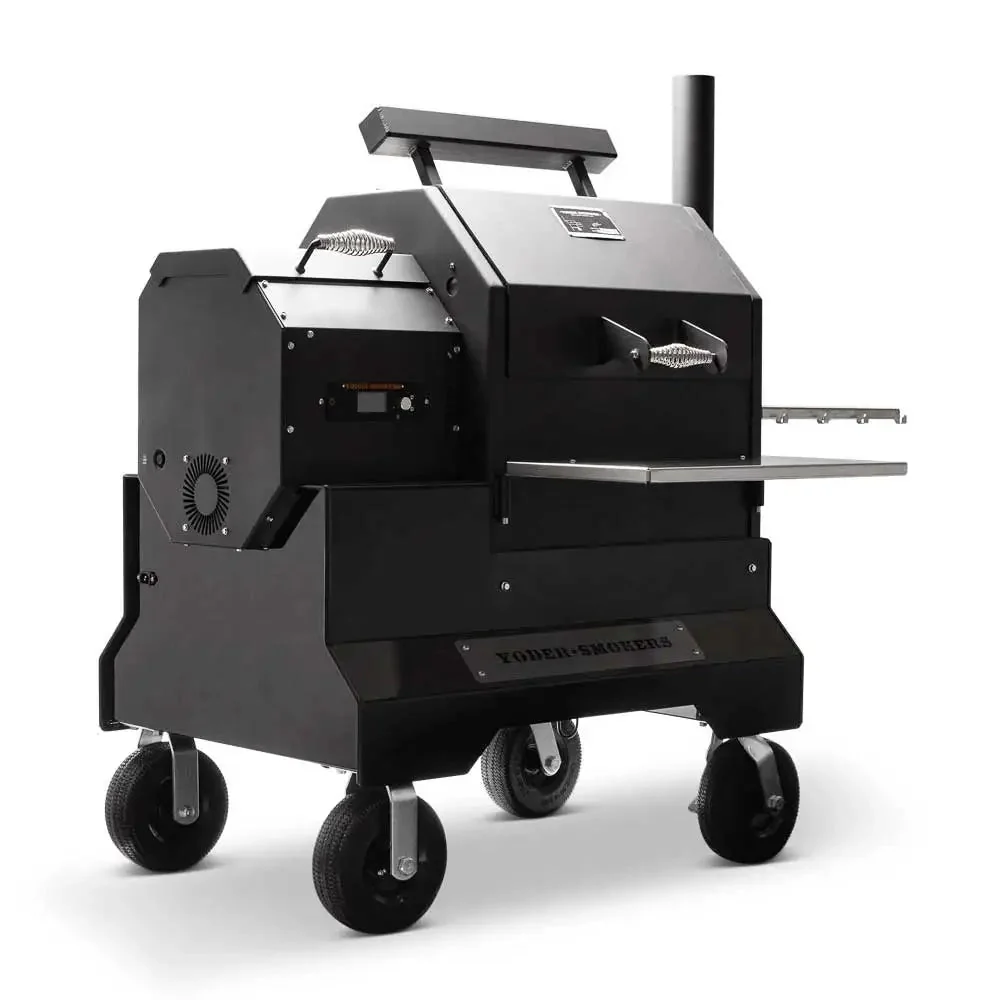 Yoder Smokers YS480s Pellet Grill on Competition Cart - Image 23