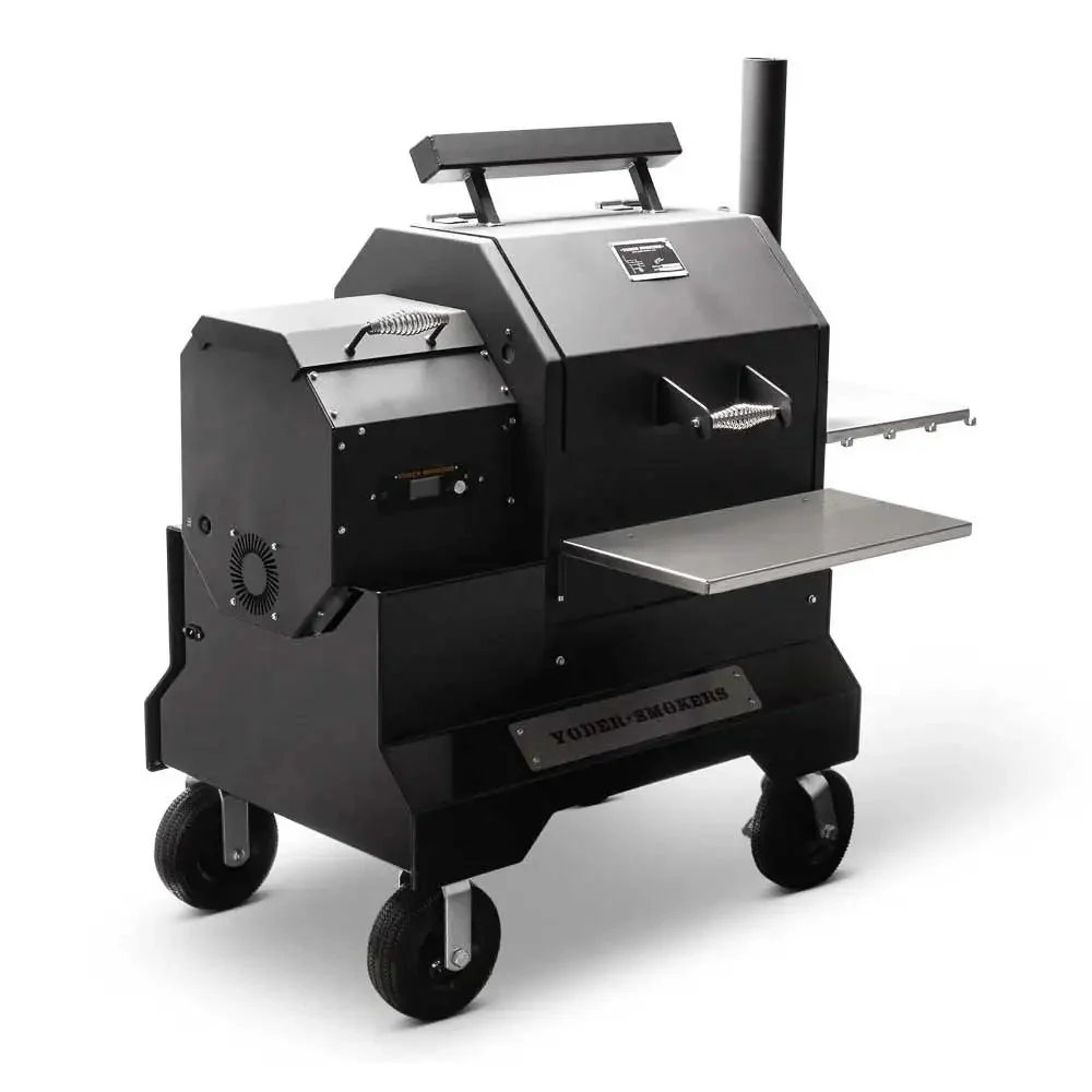 Yoder Smokers YS480s Pellet Grill on Competition Cart - Image 24