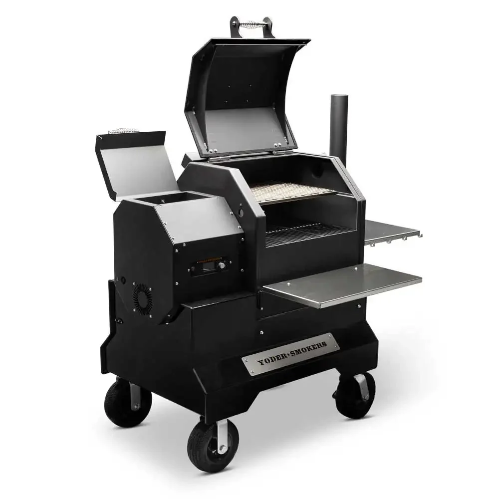 Yoder Smokers YS480s Pellet Grill on Competition Cart - Image 25
