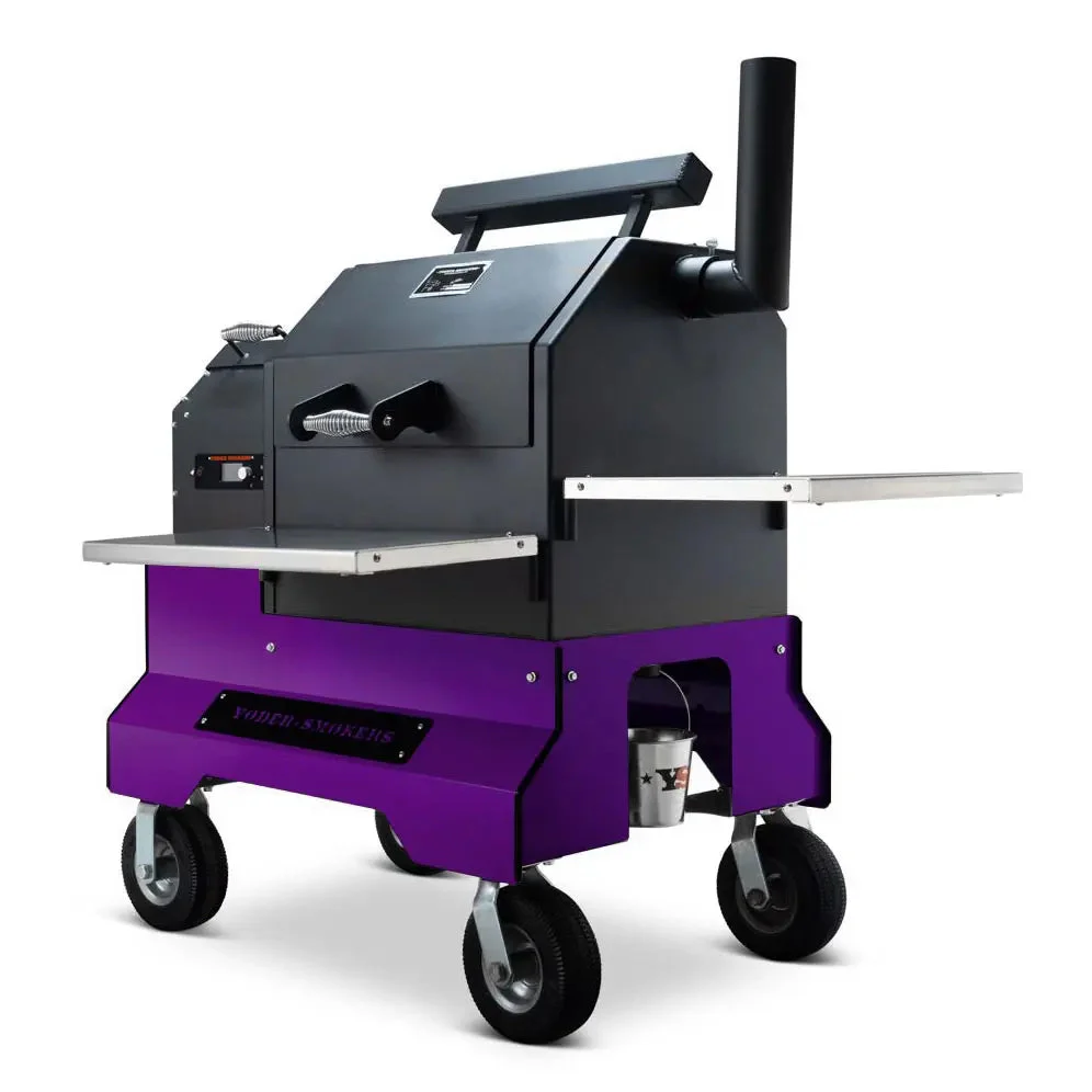 Yoder Smokers YS480s Pellet Grill on Competition Cart - Image 38
