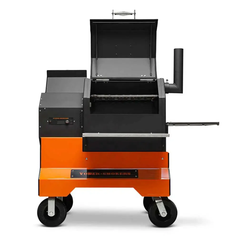 Yoder Smokers YS480s Pellet Grill on Competition Cart - Image 4