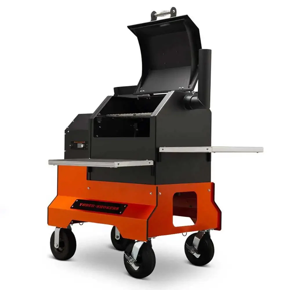 Yoder Smokers YS480s Pellet Grill on Competition Cart - Image 7