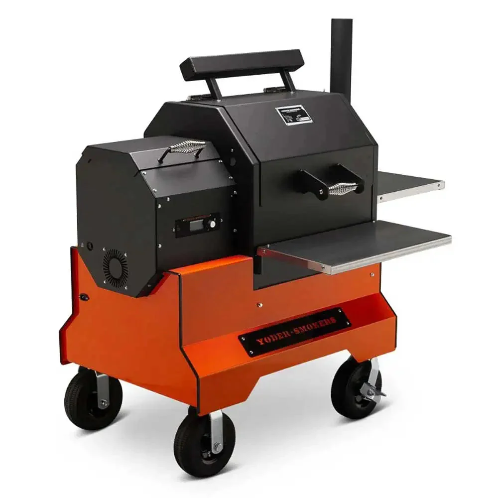 Yoder Smokers YS480s Pellet Grill on Competition Cart - Image 8
