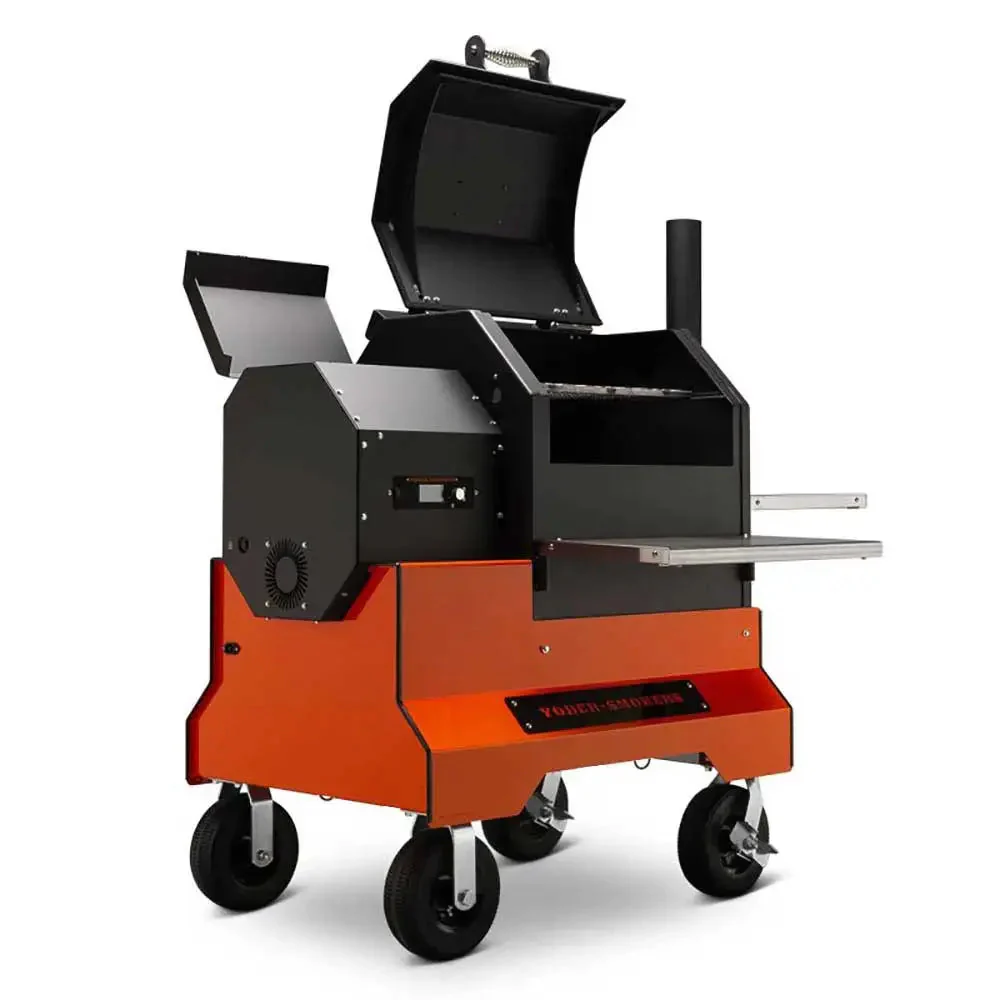 Yoder Smokers YS480s Pellet Grill on Competition Cart - Image 9