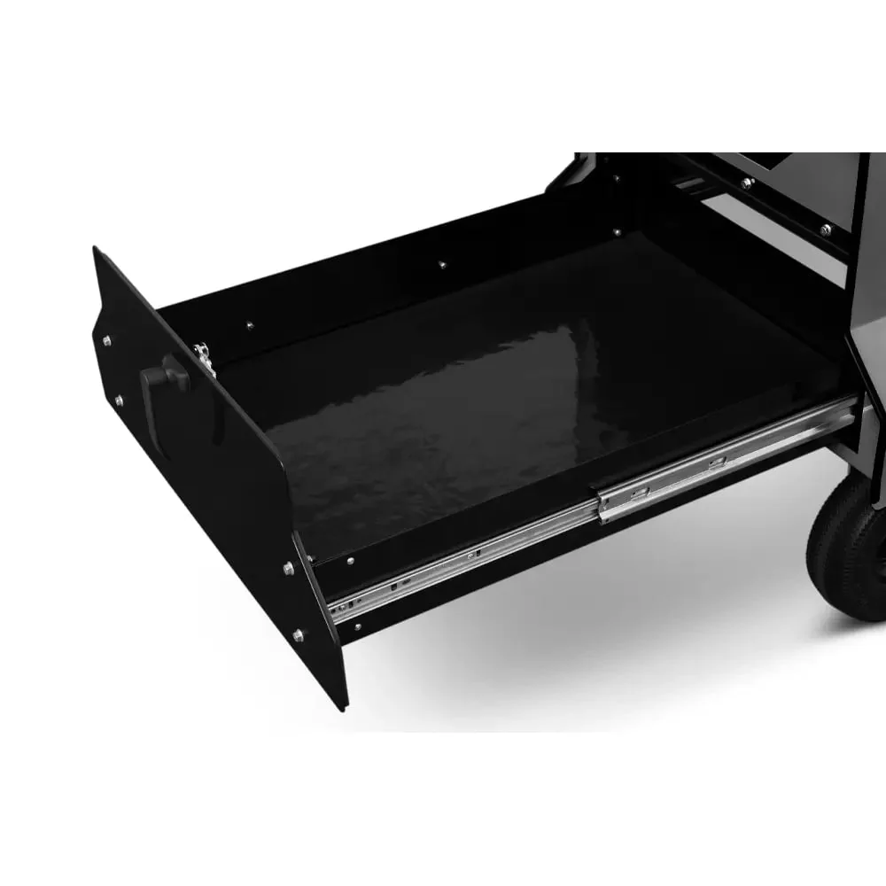 Yoder Smokers YS480s Pellet Grill on Competition Cart with Storage Drawer - Image 23