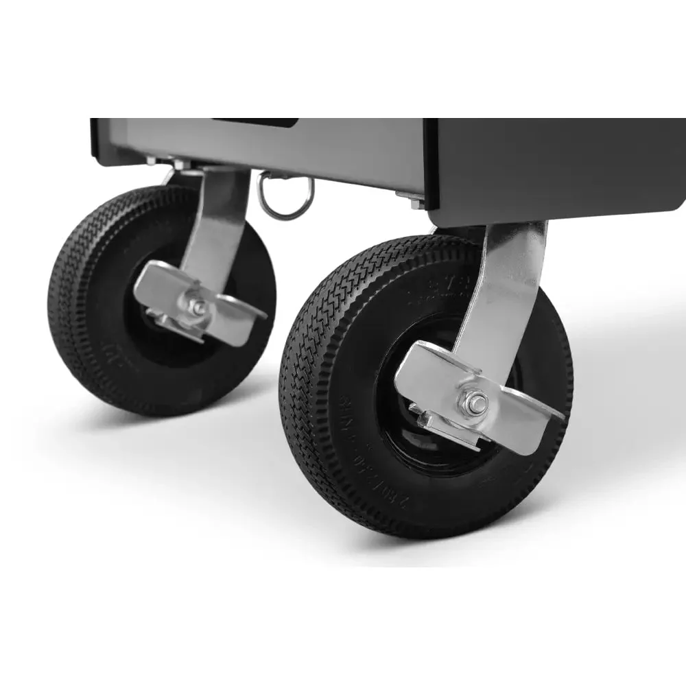 Yoder Smokers YS480s Pellet Grill on Competition Cart with Storage Drawer - Image 32