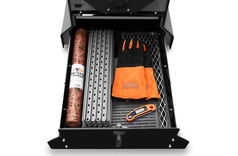 Yoder Smokers YS640s Comp Cart Base with Storage Drawer - Image 4