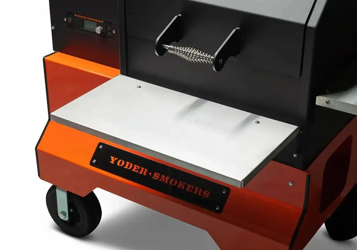 Yoder Smokers YS640s Pellet Grill on Competition Cart - Image 15
