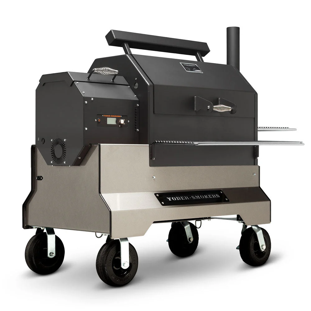 Yoder Smokers YS640s Pellet Grill on Competition Cart - Image 19
