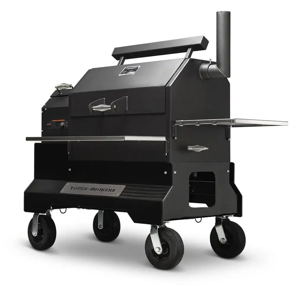 Yoder Smokers YS640s Pellet Grill on Competition Cart - Image 22