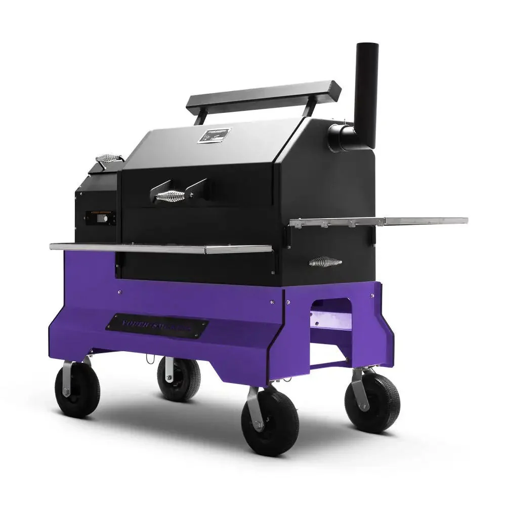 Yoder Smokers YS640s Pellet Grill on Competition Cart - Image 24