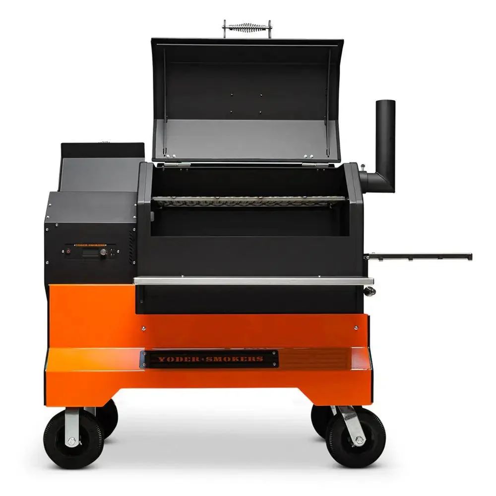 Yoder Smokers YS640s Pellet Grill on Competition Cart - Image 4