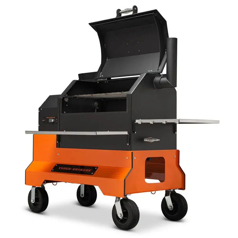 Yoder Smokers YS640s Pellet Grill on Competition Cart - Image 7