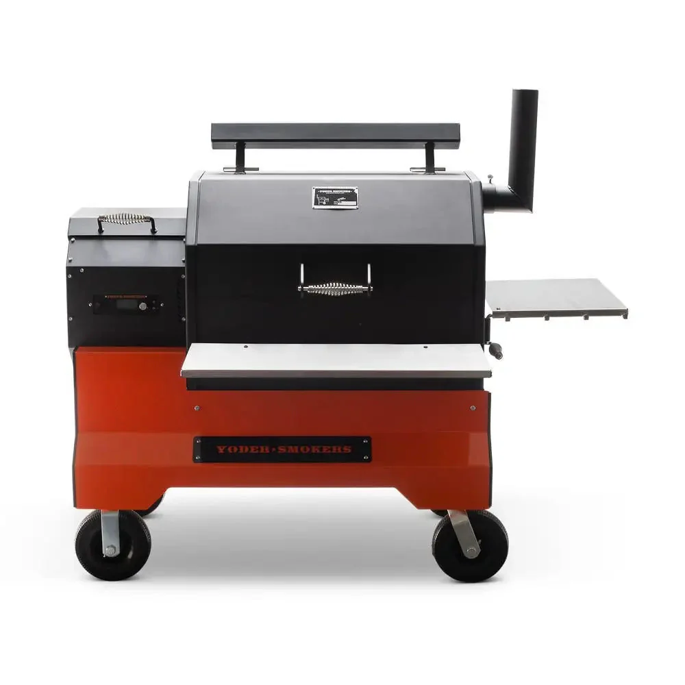 Yoder Smokers YS640s Pellet Grill on Competition Cart - Image 9
