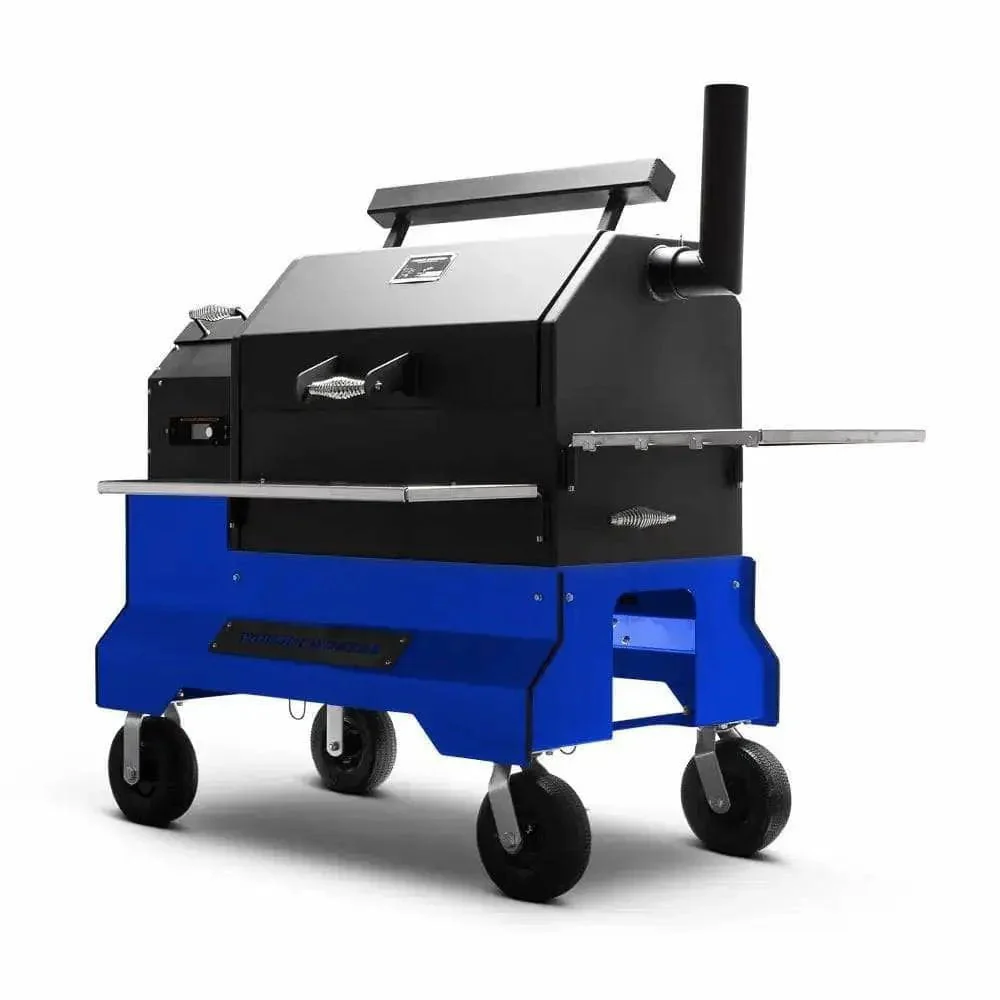 Yoder Smokers YS640s Pellet Grill on Competition Cart with Storage Drawer - Image 12